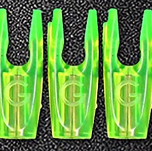 Pin Nock Large Groove - Green