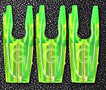 Pin Nock Large Groove - Green